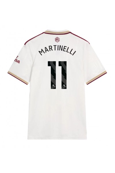 Arsenal Gabriel Martinelli #11 Jalkapallovaatteet Kolmaspaita 2025-26 Lyhythihainen Arsenal Gabriel Martinelli #11 Jalkapallovaatteet Kolmaspaita 2025-26 Lyhythihainen